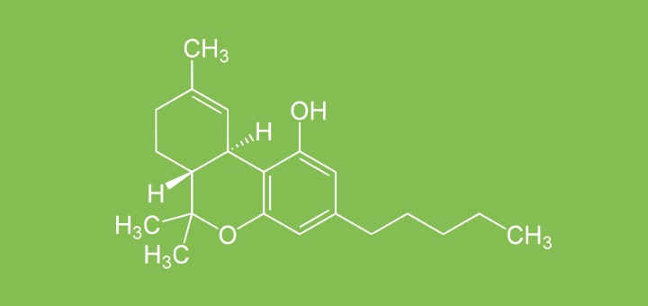 chemical-structure-of-tetrahydrocannabinol