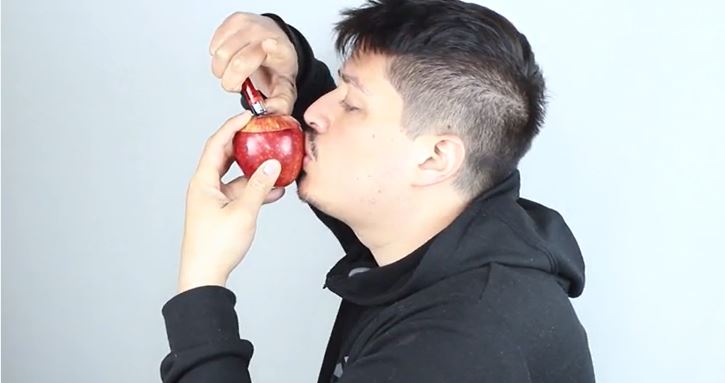 how to make an apple pipe